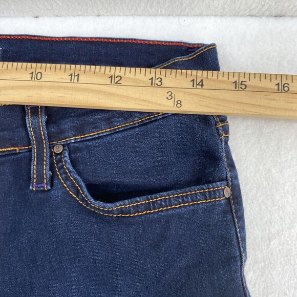 Angry Rabbit Womens Jeans Size 30 Dark‎ Wash Denim Skinny Stretch Pockets - Picture 7 of 12